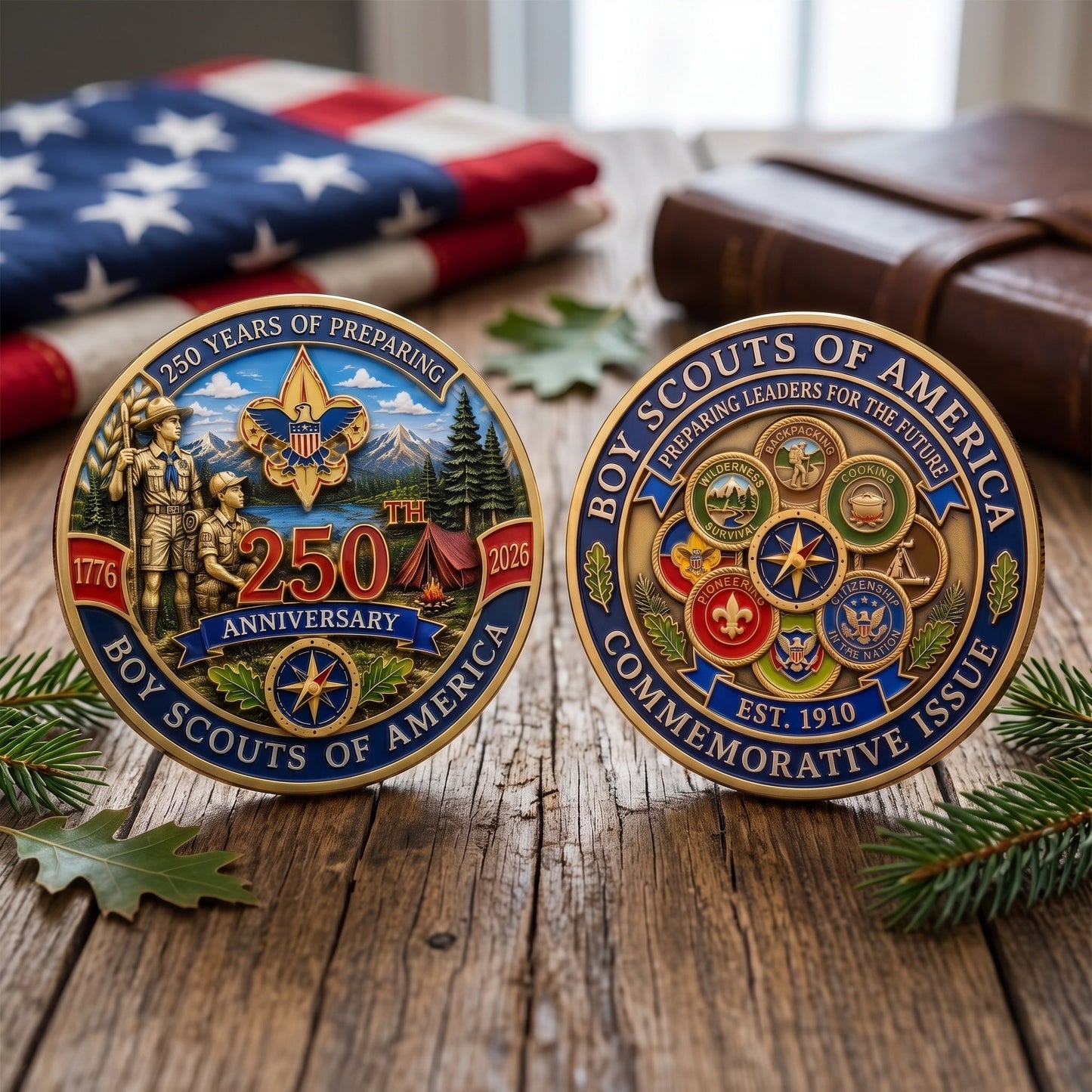 🎖️ - BSA 250th Anniversary Commemorative Challenge Coin⚜️