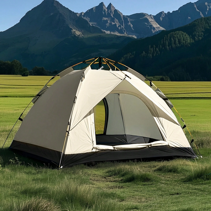 Automatic Quick-Setup Camping Tent, Suitable for 1-3/3-4 Person Tent, All Seasons