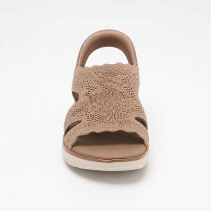 🎁 50% OFF Today Only! ⭐ Slip-ins™ Summits Crochet Knit Sandals – Lightweight Comfort for Everyday Walks
