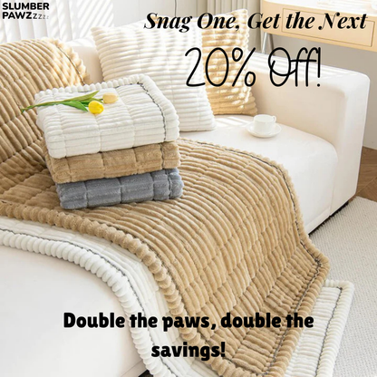 PawLounge™-Quilted Cozy Sofa Cover