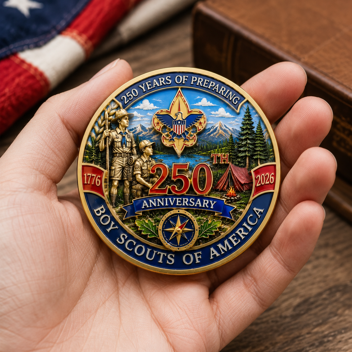 🎖️ - BSA 250th Anniversary Commemorative Challenge Coin⚜️