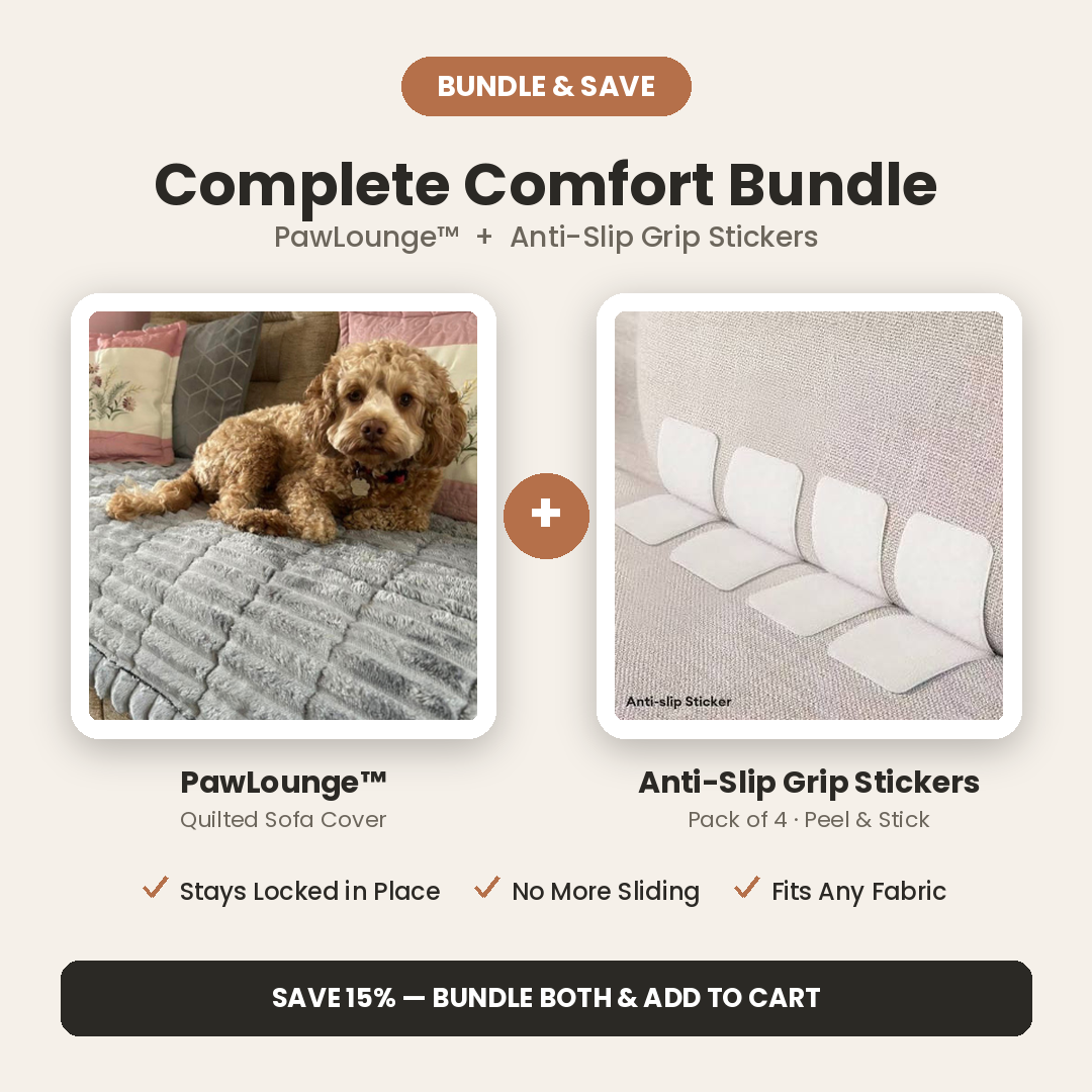 PawLounge™-Quilted Cozy Sofa Cover