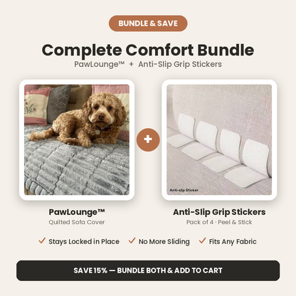 PawLounge™-Quilted Cozy Sofa Cover