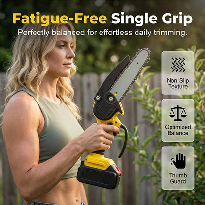 🔥Ergonomic Mini Electric Saw with Safety Lock, Cordless Portable Cutting Tool for Wood DIY Craft