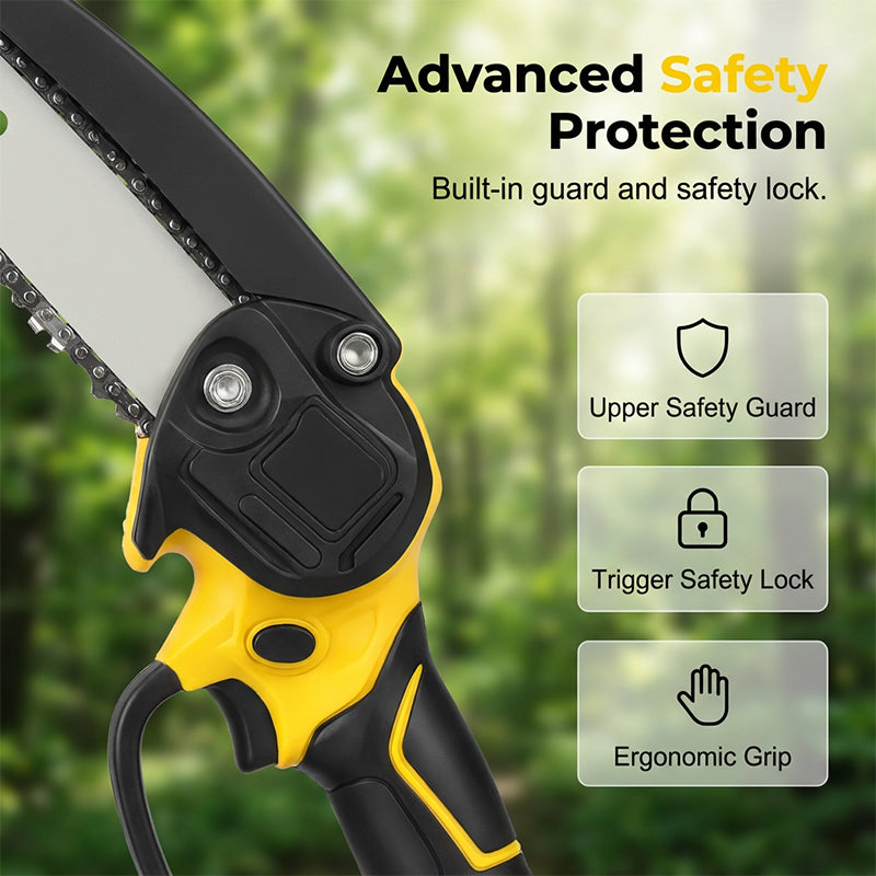 🔥Ergonomic Mini Electric Saw with Safety Lock, Cordless Portable Cutting Tool for Wood DIY Craft