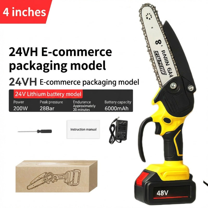 🔥Ergonomic Mini Electric Saw with Safety Lock, Cordless Portable Cutting Tool for Wood DIY Craft