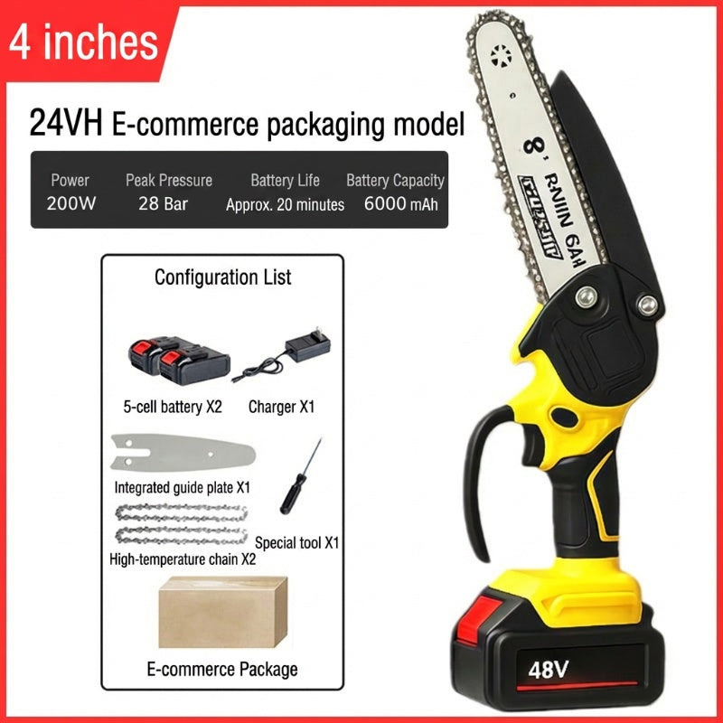 🔥Ergonomic Mini Electric Saw with Safety Lock, Cordless Portable Cutting Tool for Wood DIY Craft