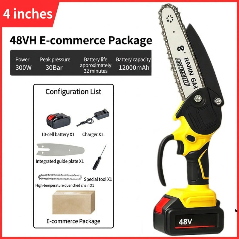 🔥Ergonomic Mini Electric Saw with Safety Lock, Cordless Portable Cutting Tool for Wood DIY Craft