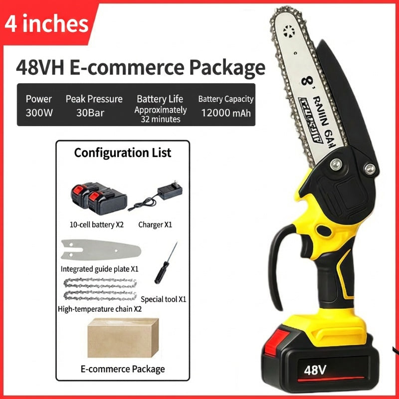 🔥Ergonomic Mini Electric Saw with Safety Lock, Cordless Portable Cutting Tool for Wood DIY Craft