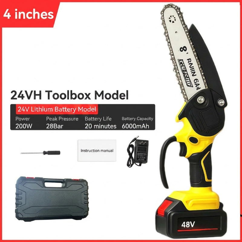 🔥Ergonomic Mini Electric Saw with Safety Lock, Cordless Portable Cutting Tool for Wood DIY Craft