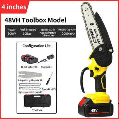🔥Ergonomic Mini Electric Saw with Safety Lock, Cordless Portable Cutting Tool for Wood DIY Craft