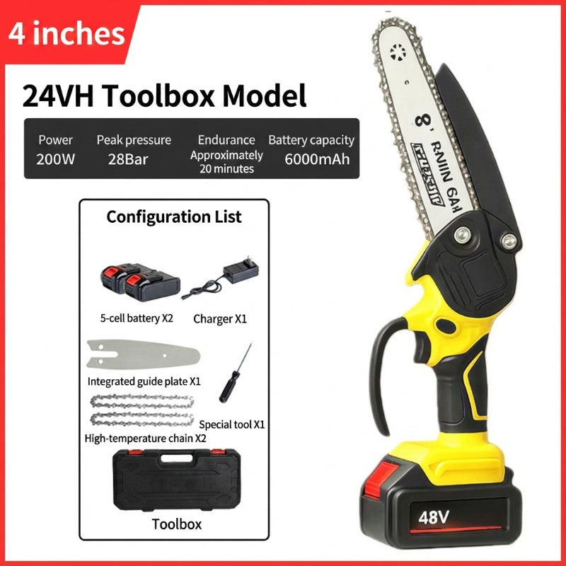 🔥Ergonomic Mini Electric Saw with Safety Lock, Cordless Portable Cutting Tool for Wood DIY Craft
